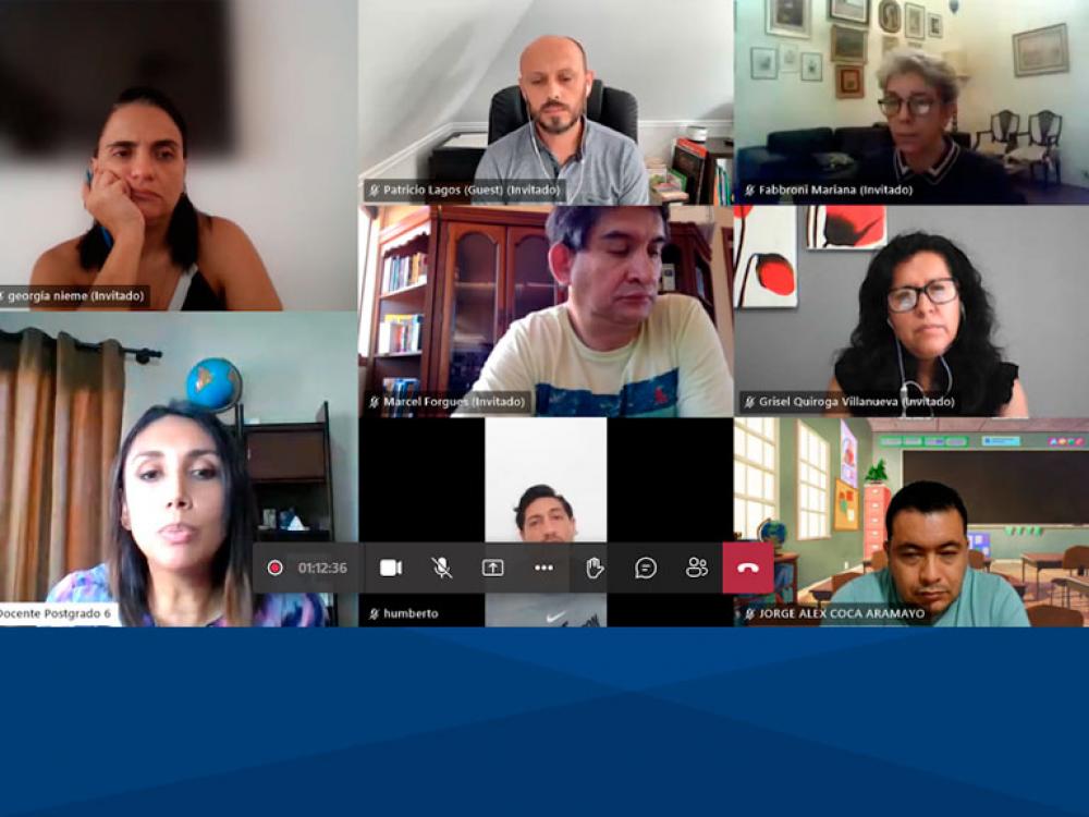 La UB en conversatorio con la Universidad Católica de Santa Cruz - Bolivia