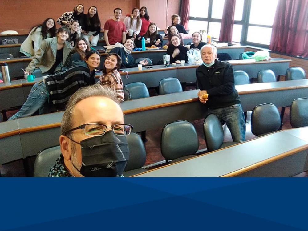 Alumnos de Hotelería en el cierre del cuatrimestre