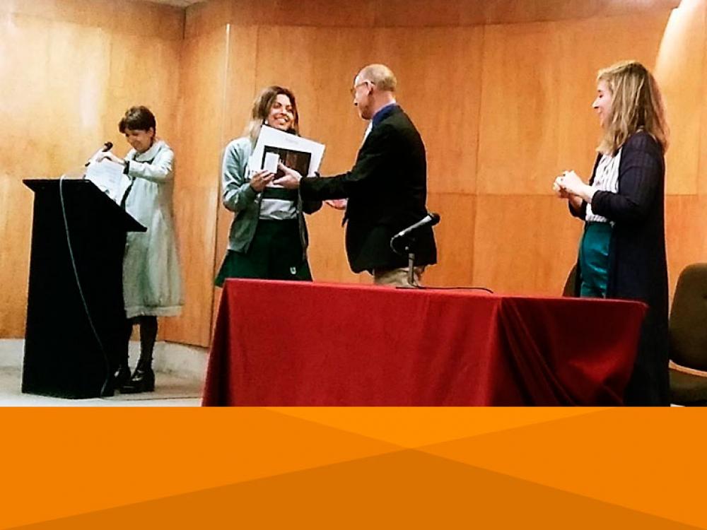 Ceremonia de entrega de distinciones Olimpíadas de Traducción 2019