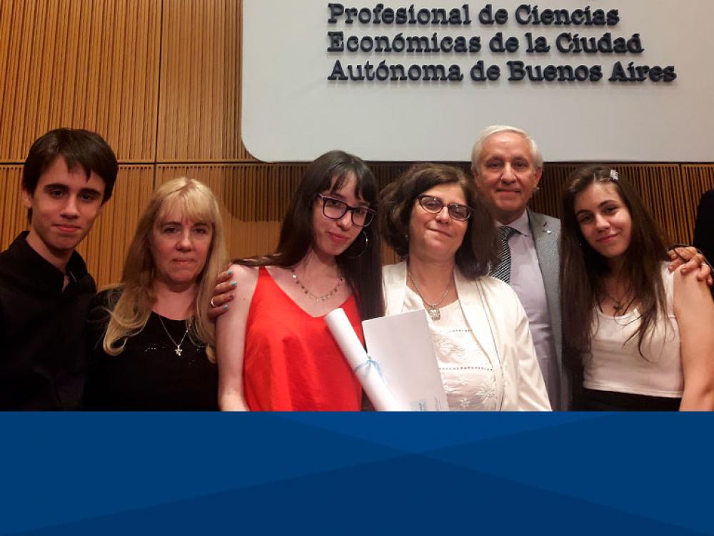 Alumna UB obtuvo el primer puesto del nivel superior de la Olimpiadas Contables, de Administración y Economía