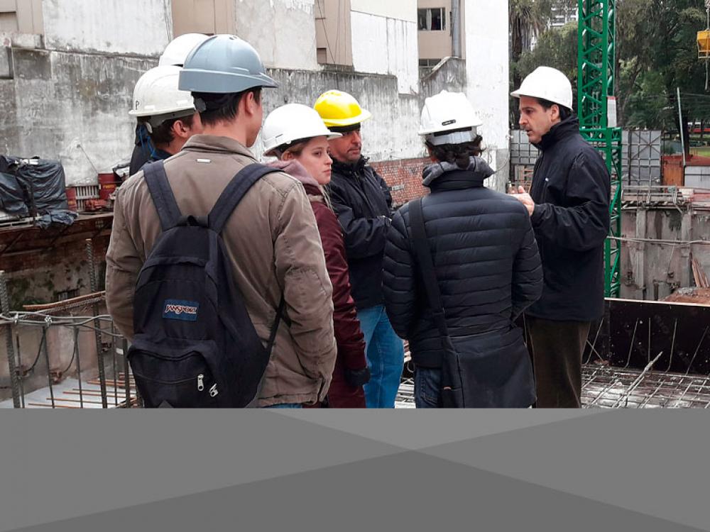 La UB visita a Obra en Construcción