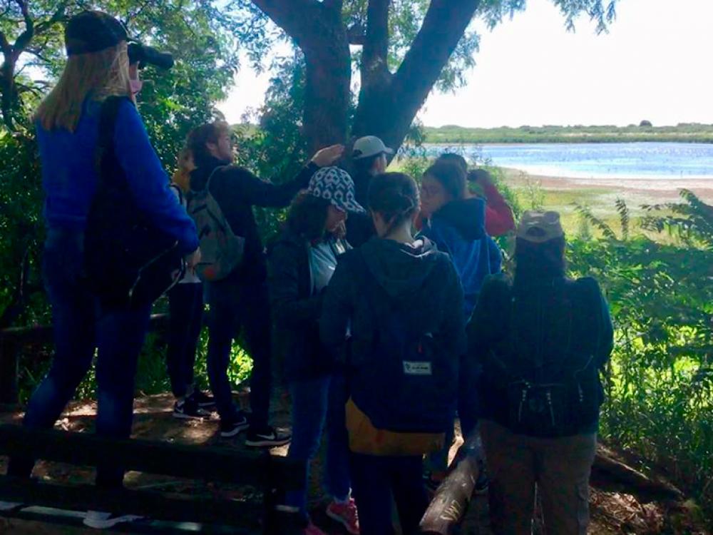 Alumnos de 3º año visitan la Reserva Ecológica