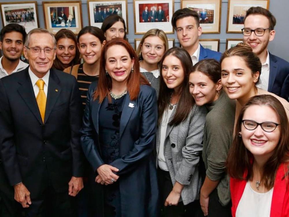 Alumnos de 4to. año en la Segunda Conferencia de Alto Nivel de las Naciones Unidas sobre Cooperación Sur-Sur