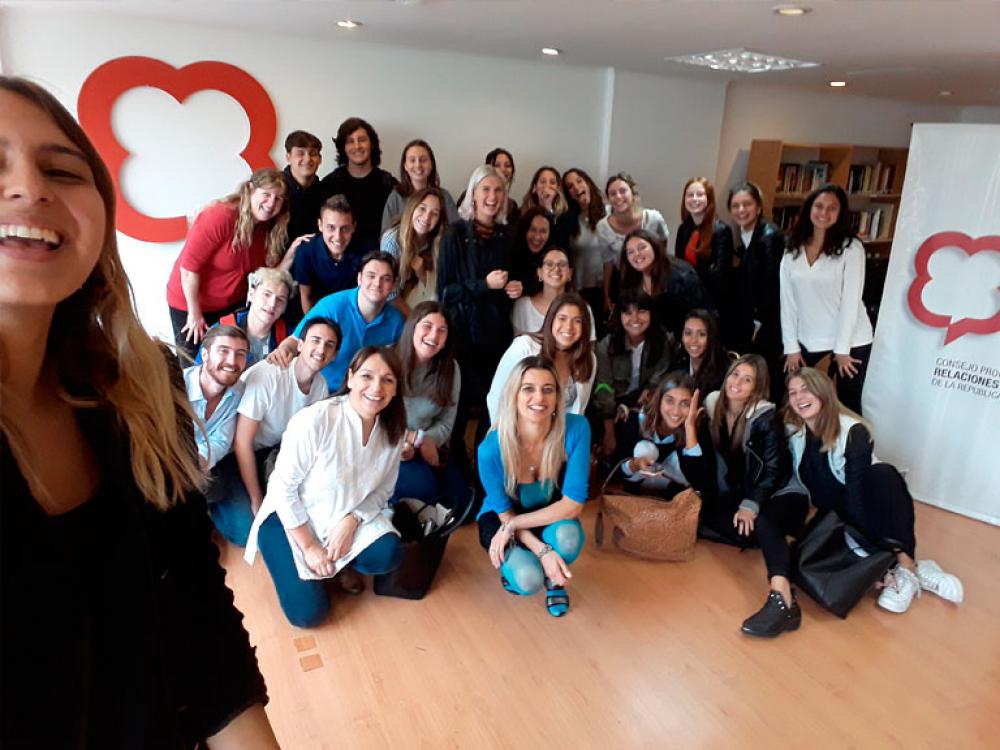 Visita al Consejo Profesional de Relaciones Públicas.