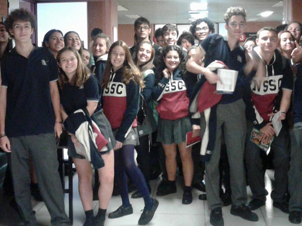 Jóvenes emprendedores del Instituto Nuestra Señora del Sagrado Corazón, visitaron la Universidad