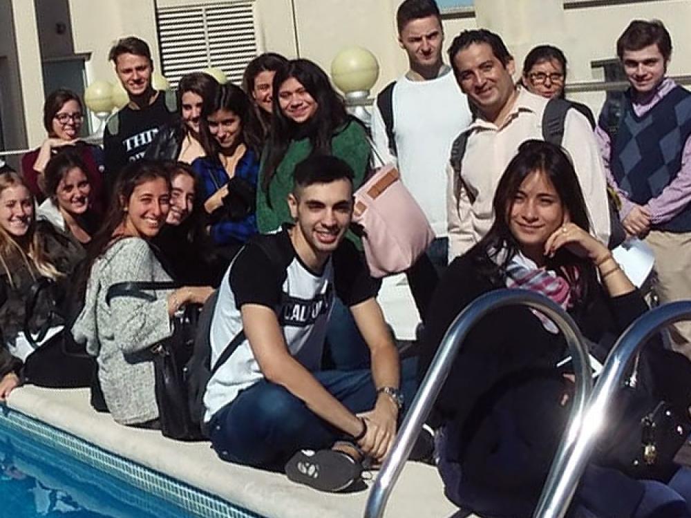 La UB en un "Site Inspection" en el NH City Hotel